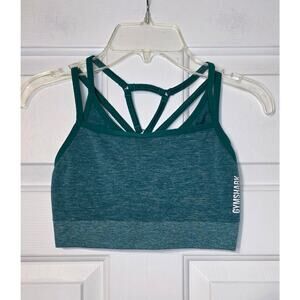 Gymshark Green Sports Bra Size S‎
